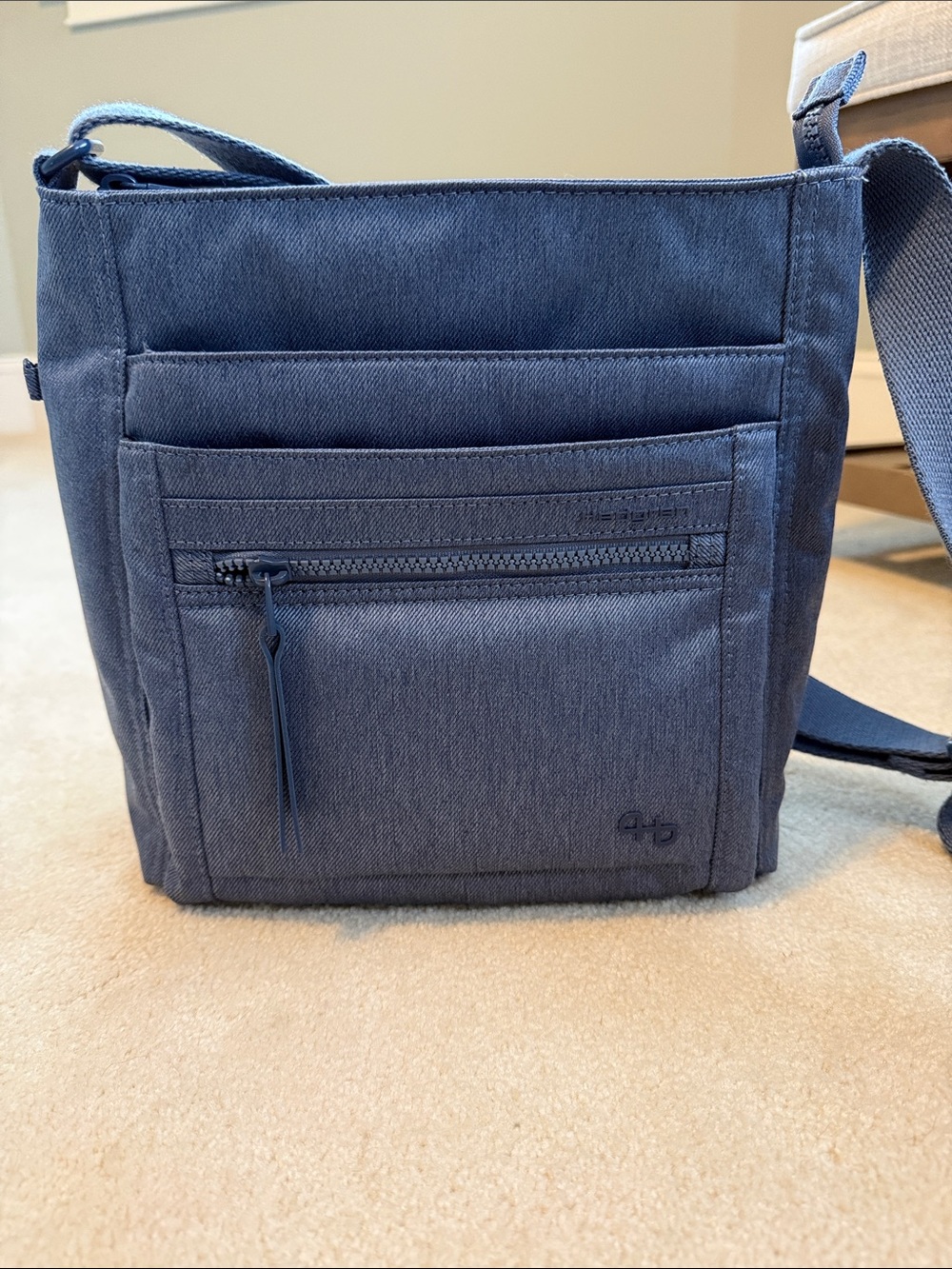 Women’s NWT Hedgren Inner City Jean Vintage Indigo Crossbody Bag